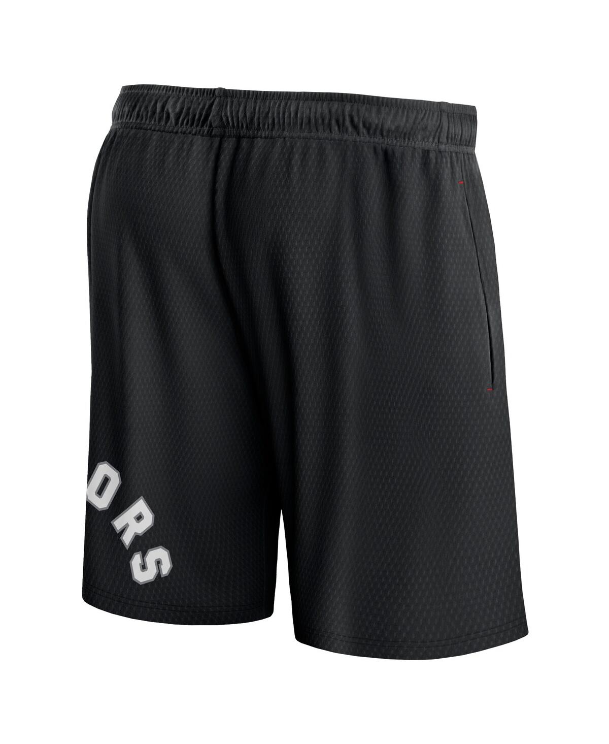 Men's FanaticsToronto Raptors Free Throw Mesh Shorts - Black