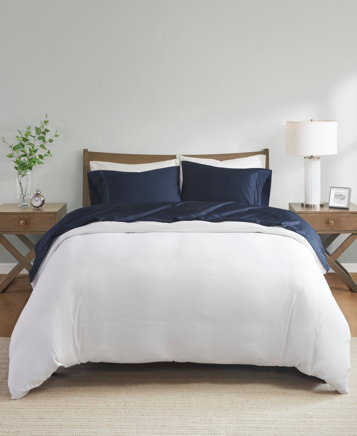 Madison Park 600 Thread Count Pima Cotton Sateen 4-Pc. Sheet Set