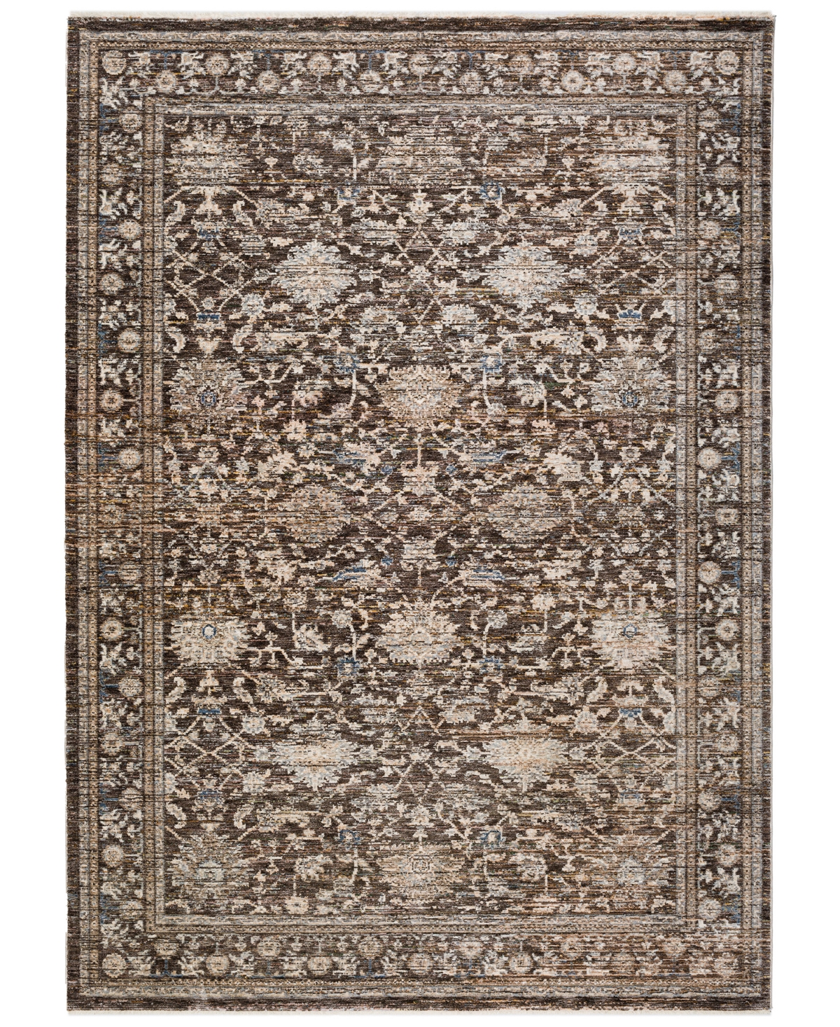 D Style Victoria VCT1 9' x 13' Area Rug - Cocoa