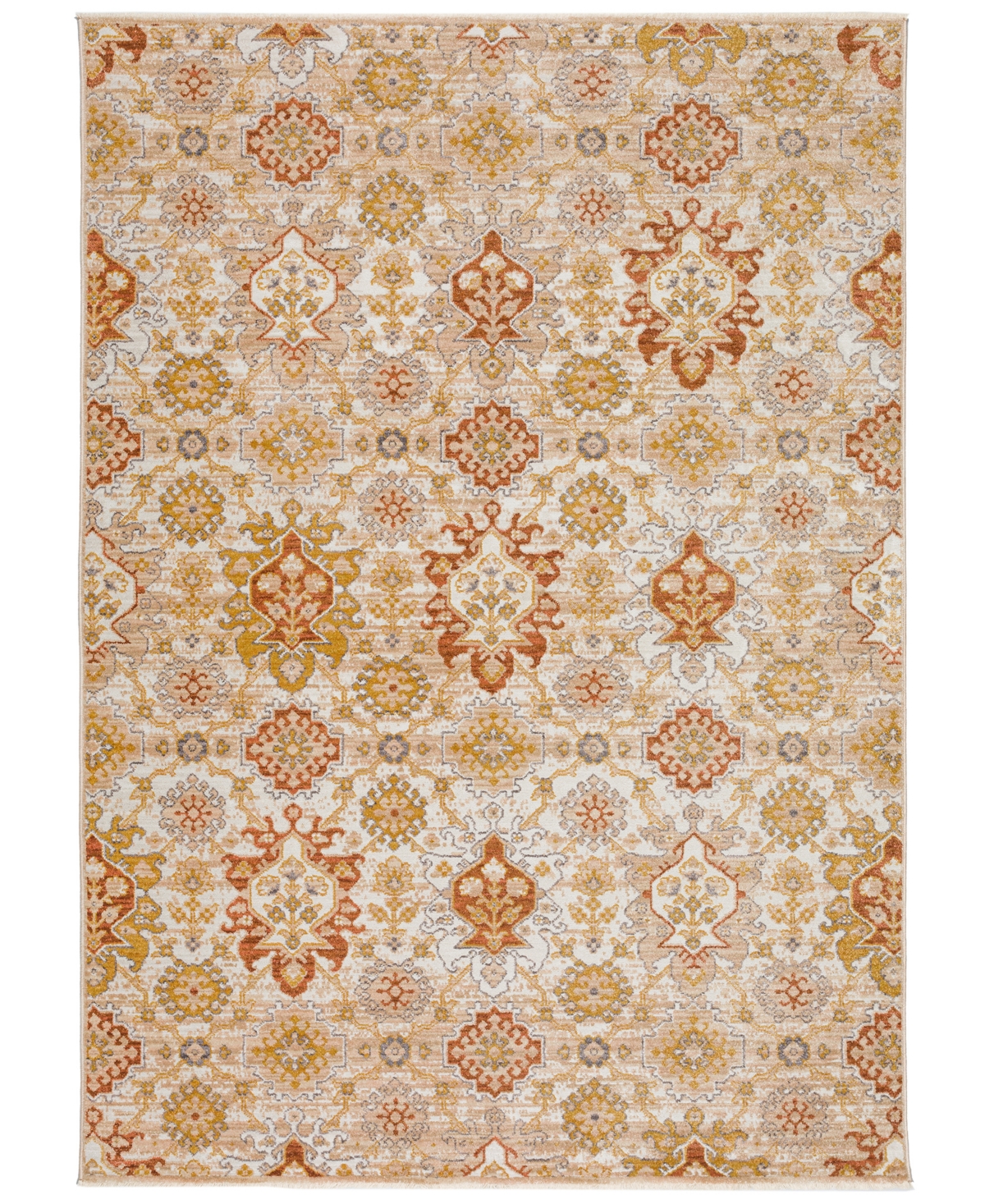D Style Sergey Sgy7 7'10" X 10' Area Rug In Beige