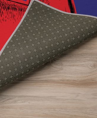 Kendall Kitchen Washable KE10 1'8" x 2'6" Area Rug