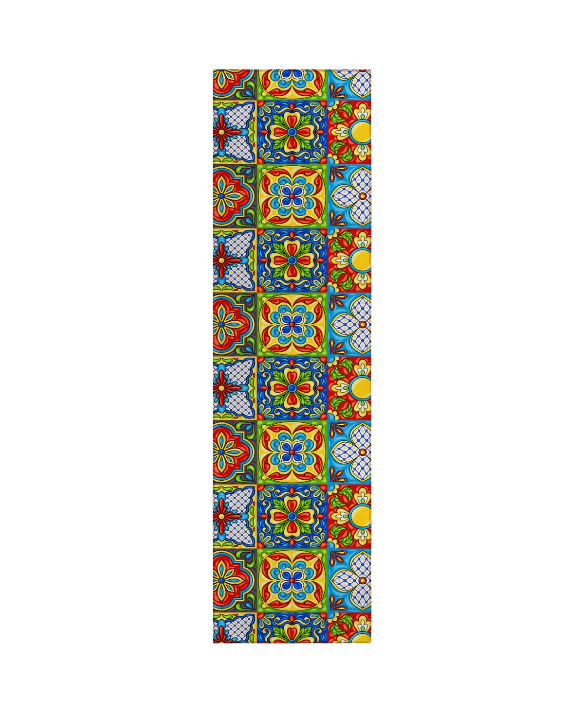 D Style Kendall Kitchen Ke20 2'3" X 7'6" Runner Area Rug In Multi