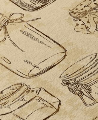 Kendall Kitchen Washable KE18 3' x 5' Area Rug