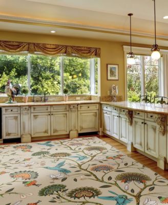 Kendall Kitchen Washable KE19 3' x 5' Area Rug