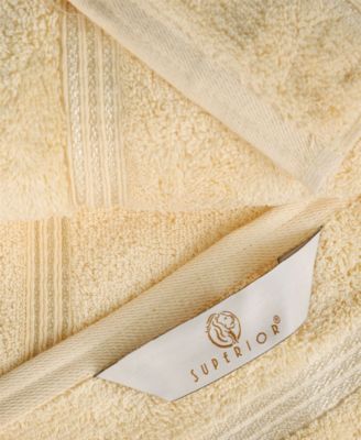 Solid Quick Drying Egyptian Cotton 3-Piece Bath Towel Set