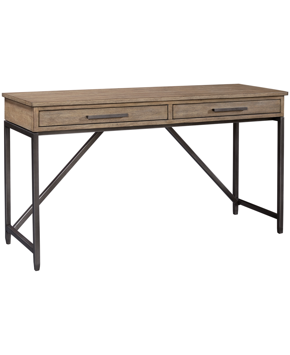 Furniture Trellis Sofa Table In Desert Brown