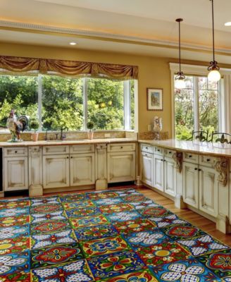 Kendall Kitchen Washable KE20 9' x 12' Area Rug