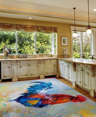 Kendall Kitchen Washable KE1 Area Rug
