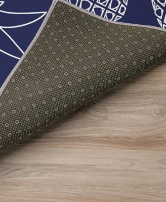 Kendall Kitchen Washable KE6 8' x 8' Round Area Rug