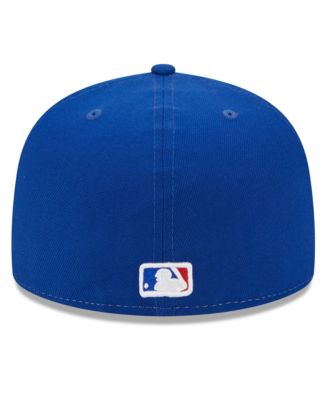 Men's White and Royal Atlanta Braves 2023 City Connect 59FIFTY Fitted Hat