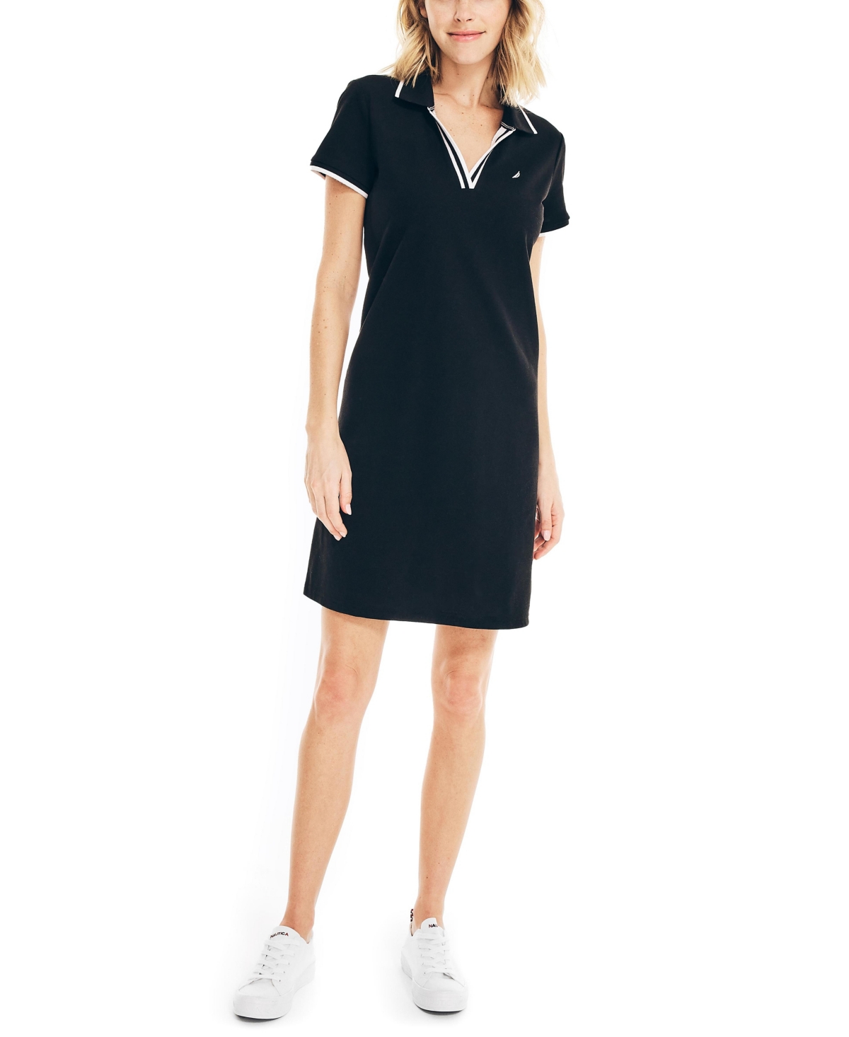 NAUTICA WOMEN'S CRAFTED POLO DRESS