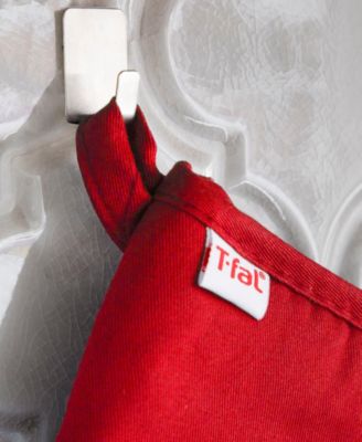 Medallion Print Silicone and Cotton Twill Oven Mitt, Set of 2