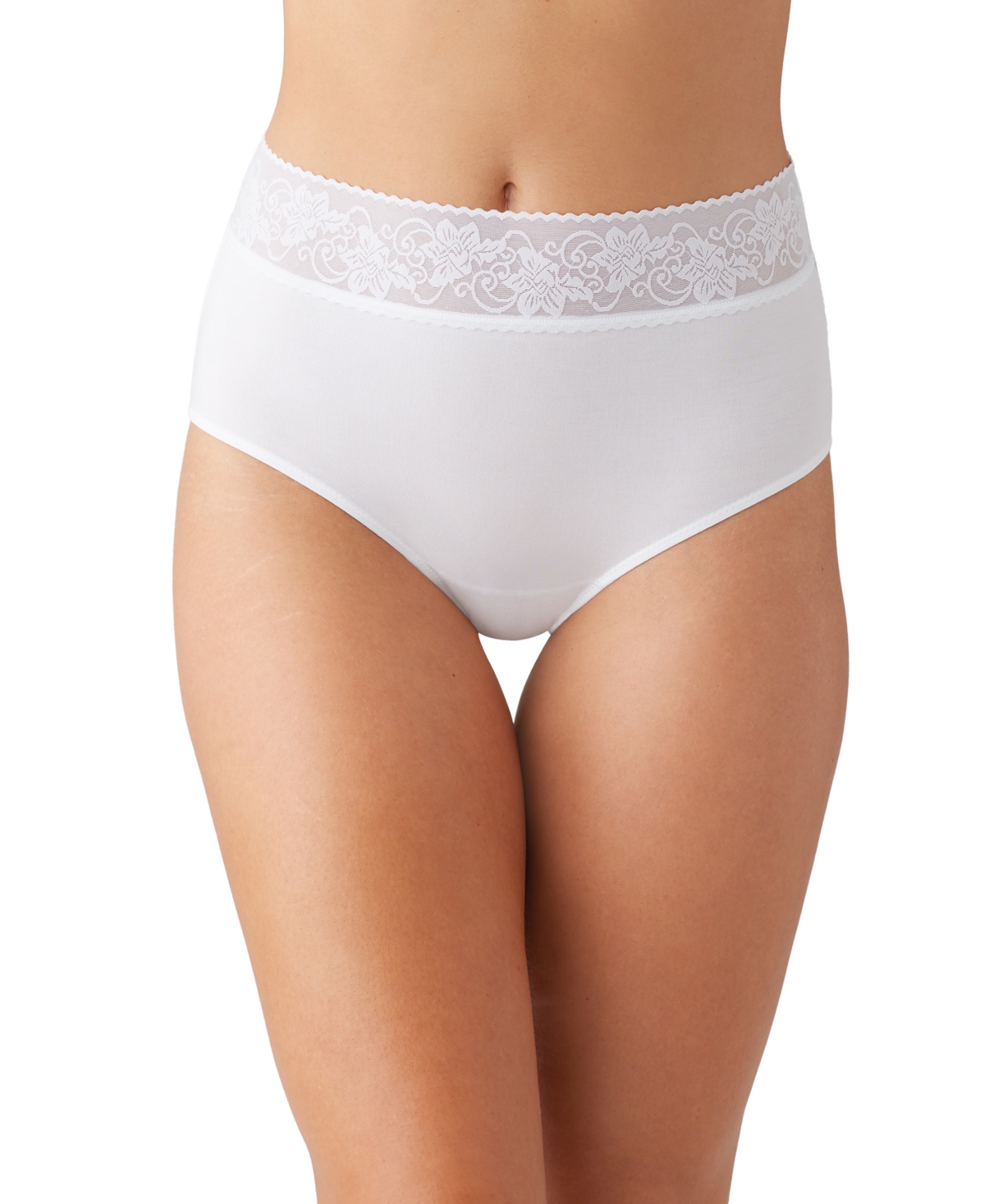 Shop Wacoal Women's Comfort Touch Brief Underwear 875353 In White