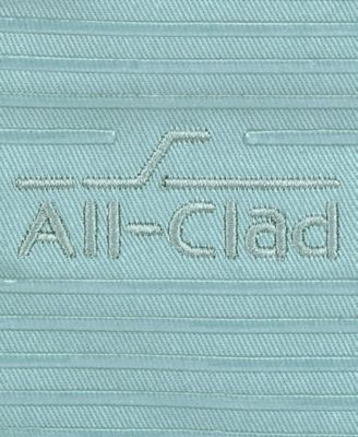 Ribbed Silicone Cotton Twill Pot Holder, Set of 2