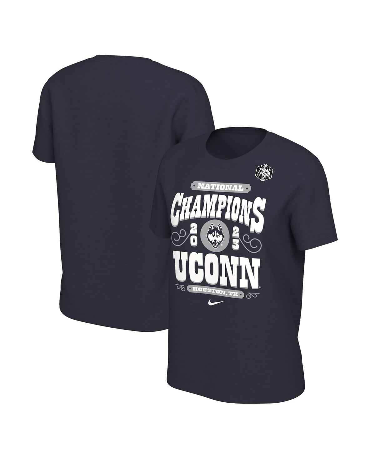 Nike Men's And Women's  Navy Uconn Huskies 2023 Ncaa Men's Basketball Tournament March Madness Final In Navy