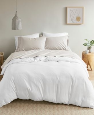 Madison Park Peached Cotton Percale 4-Pc. Sheet Set, Queen