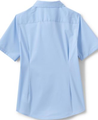 Big Girls No Gape Short Sleeve Stretch Shirt