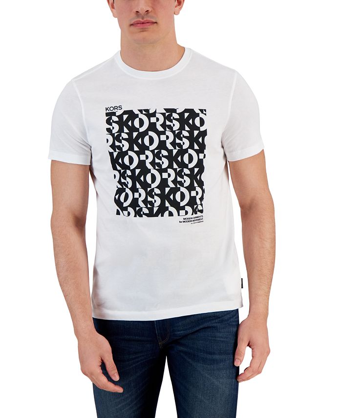 Michael Kors Men's Kinetic Kors Graphic T-Shirt - Macy's