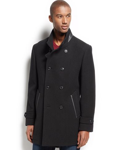 INC International Concepts Ted Wool-Blend Coat