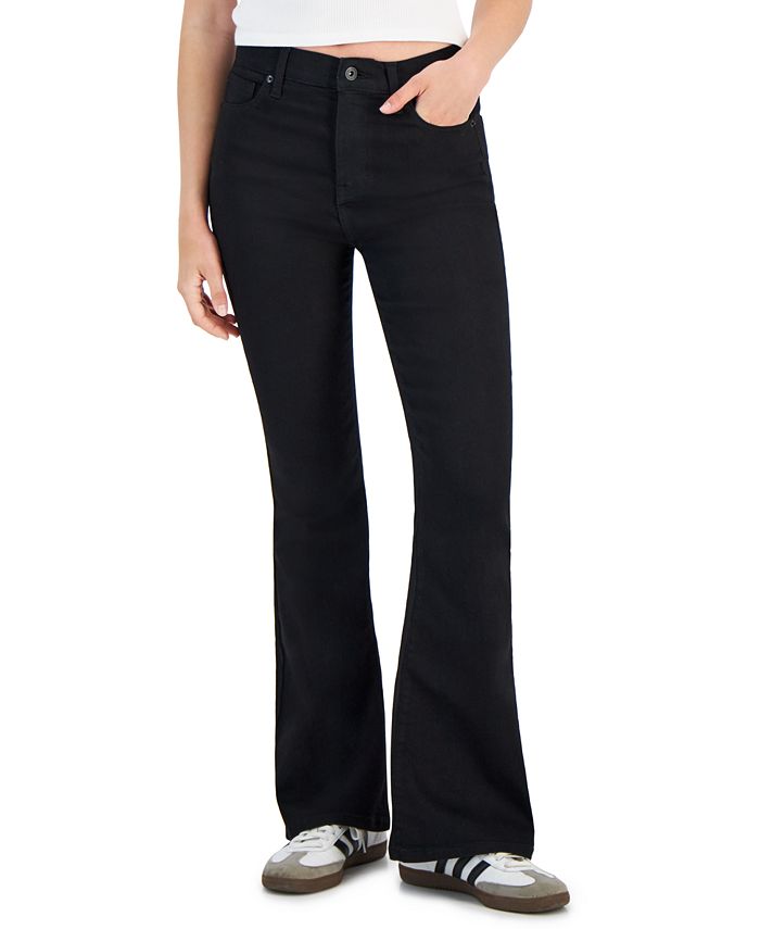 Celebrity Pink Juniors' High-Rise Flare-Leg Jeans - Macy's