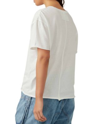 Free People Women's Nina Cotton T-Shirt - Macy's
