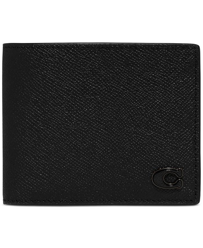 COACH 3 in 1 Wallet in Crossgrain Leather - Macy's