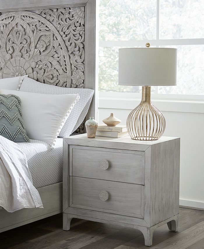 Furniture Boho Chic Nightstand Macy's