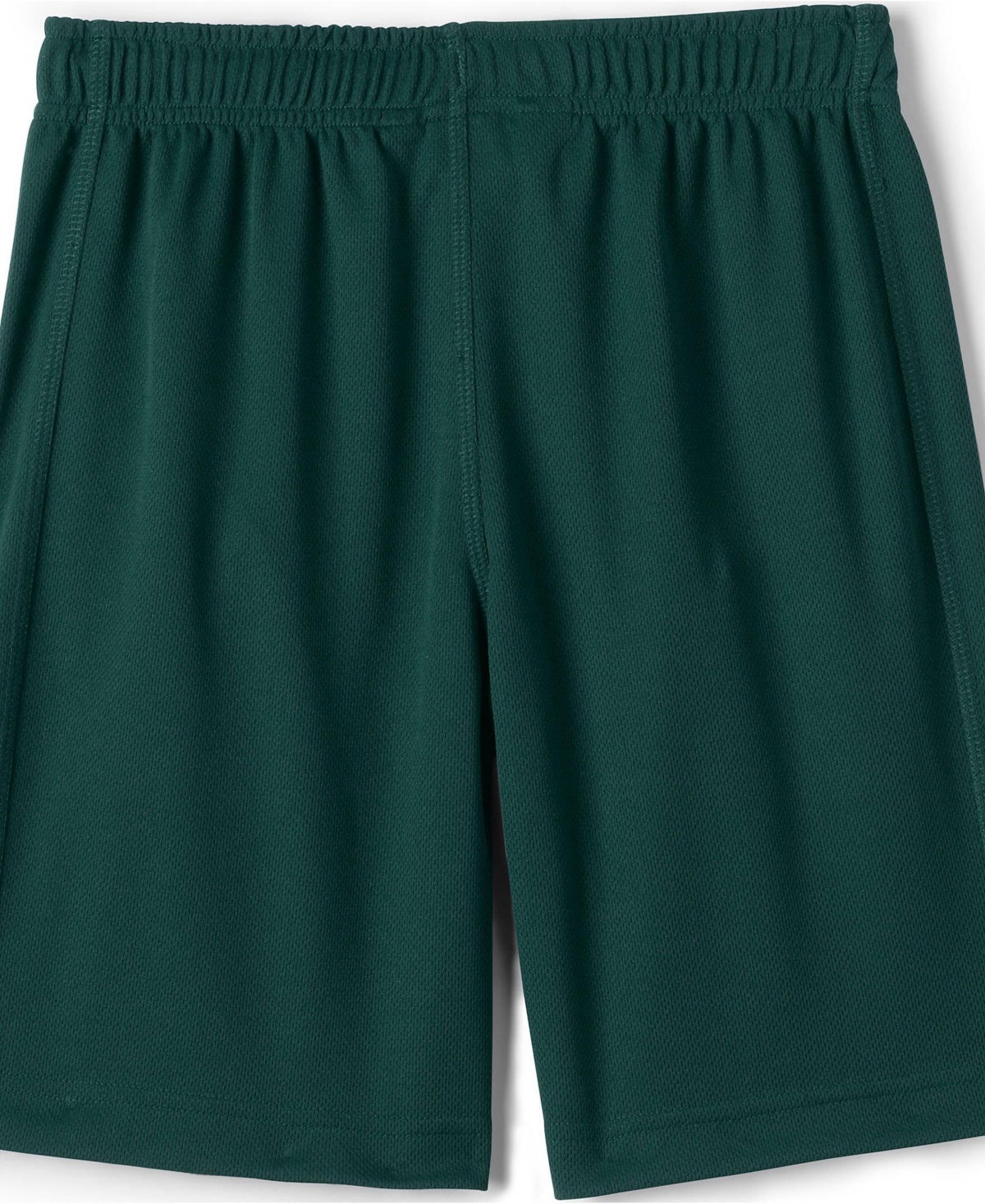 Lands' End Boys School Uniform Mesh Gym Shorts