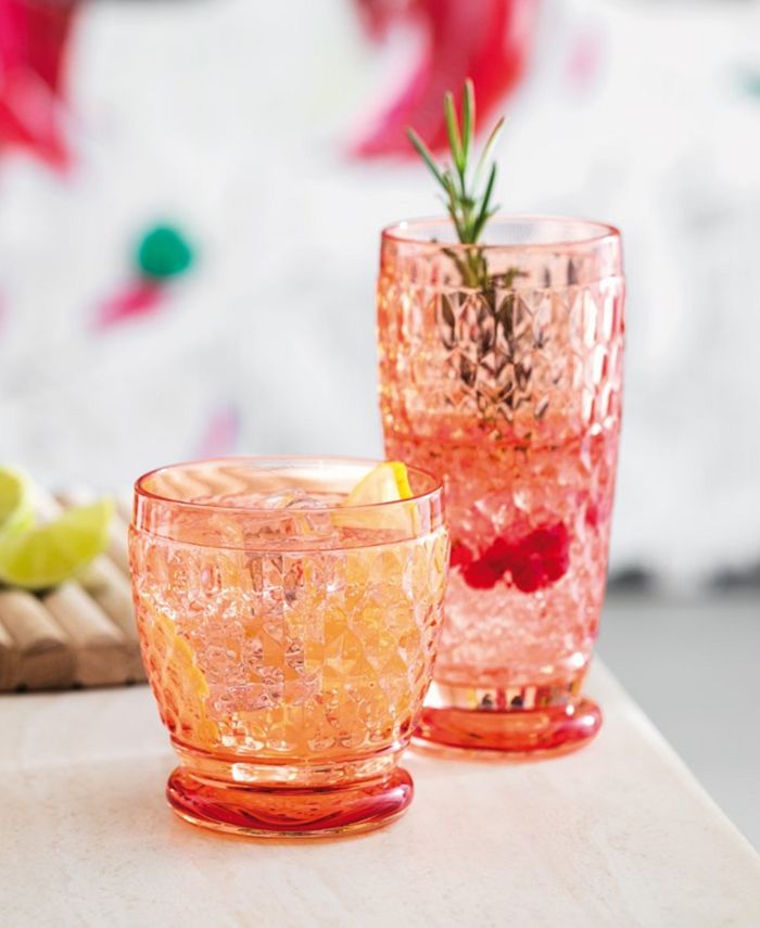 Villeroy & Boch Boston Highball 4 Piece Glass Set Macy's