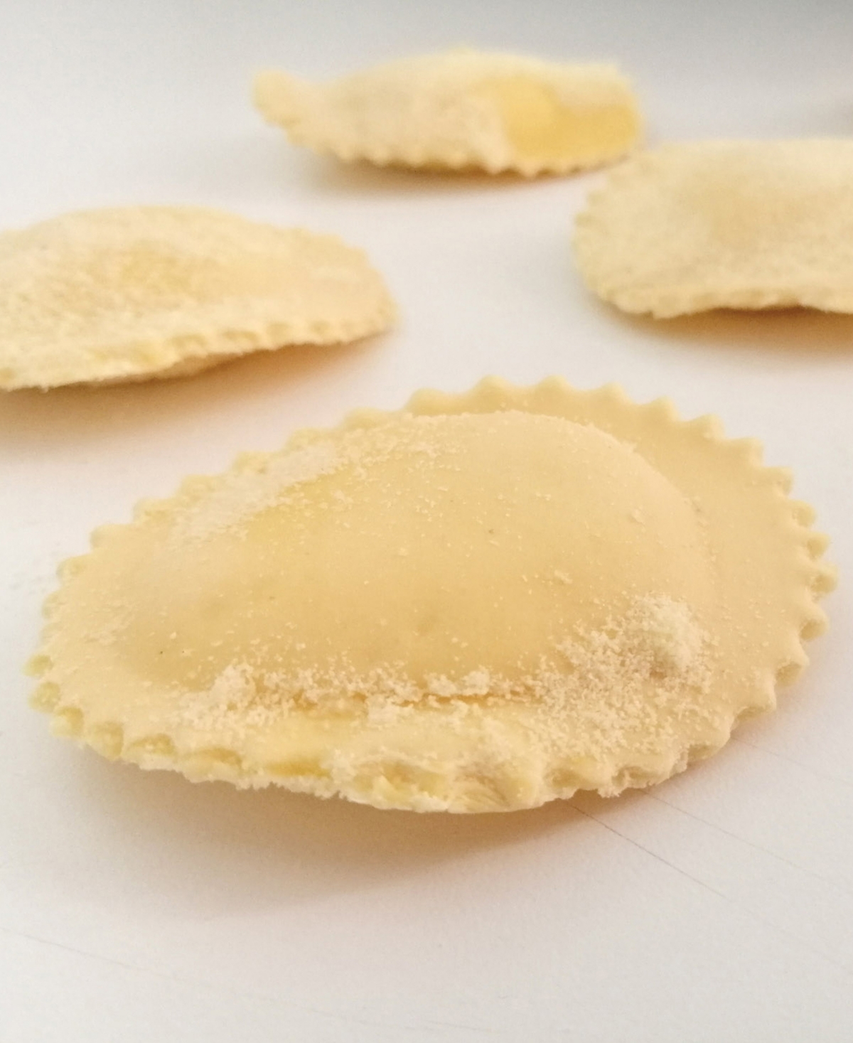 Fante's 1 Each Fluted Round and Square Stamp Ravioli Maker Stamps, 2