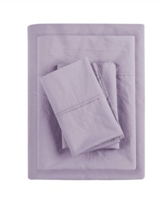 Peached Cotton Percale 4-Pc. Sheet Set, Full