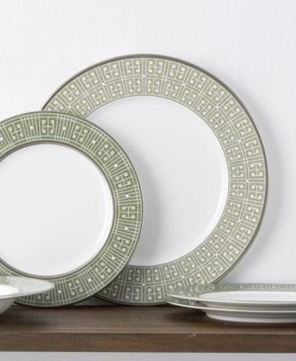 Infinity Platinum 4 Piece Dinner Plate Set , Service for 4