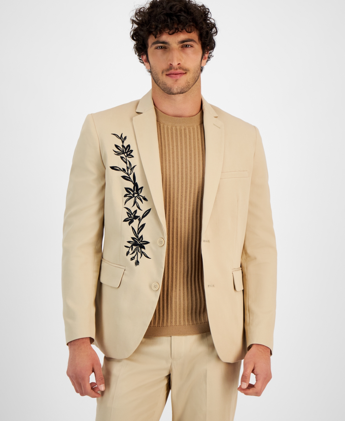 Inc blazer slim fit clearance