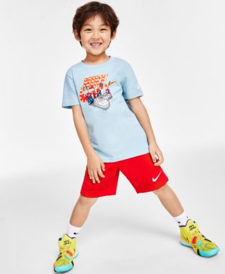Nike Little Boys Boxy Bumper Cars T-shirt Mesh Shorts Macy's