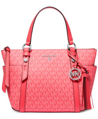 Michael Kors Sullivan Small Convertible Top Zip Leather Tote, Totes &  Shoppers, Clothing & Accessories