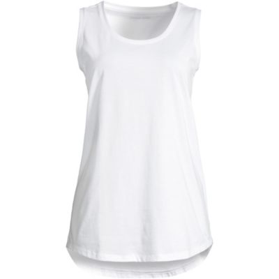 Women's Tall Supima Cotton Tunic Tank Top