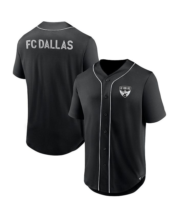 Fanatics Men's Branded Black FC Dallas Third Period Fashion Baseball  Button-Up Jersey - Macy's