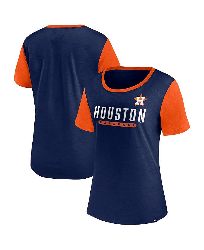 Women's Houston Astros Fanatics Branded Navy Mound T-Shirt