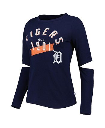 Nike Women's Detroit Tigers Dri-FIT Touch T-Shirt - Macy's