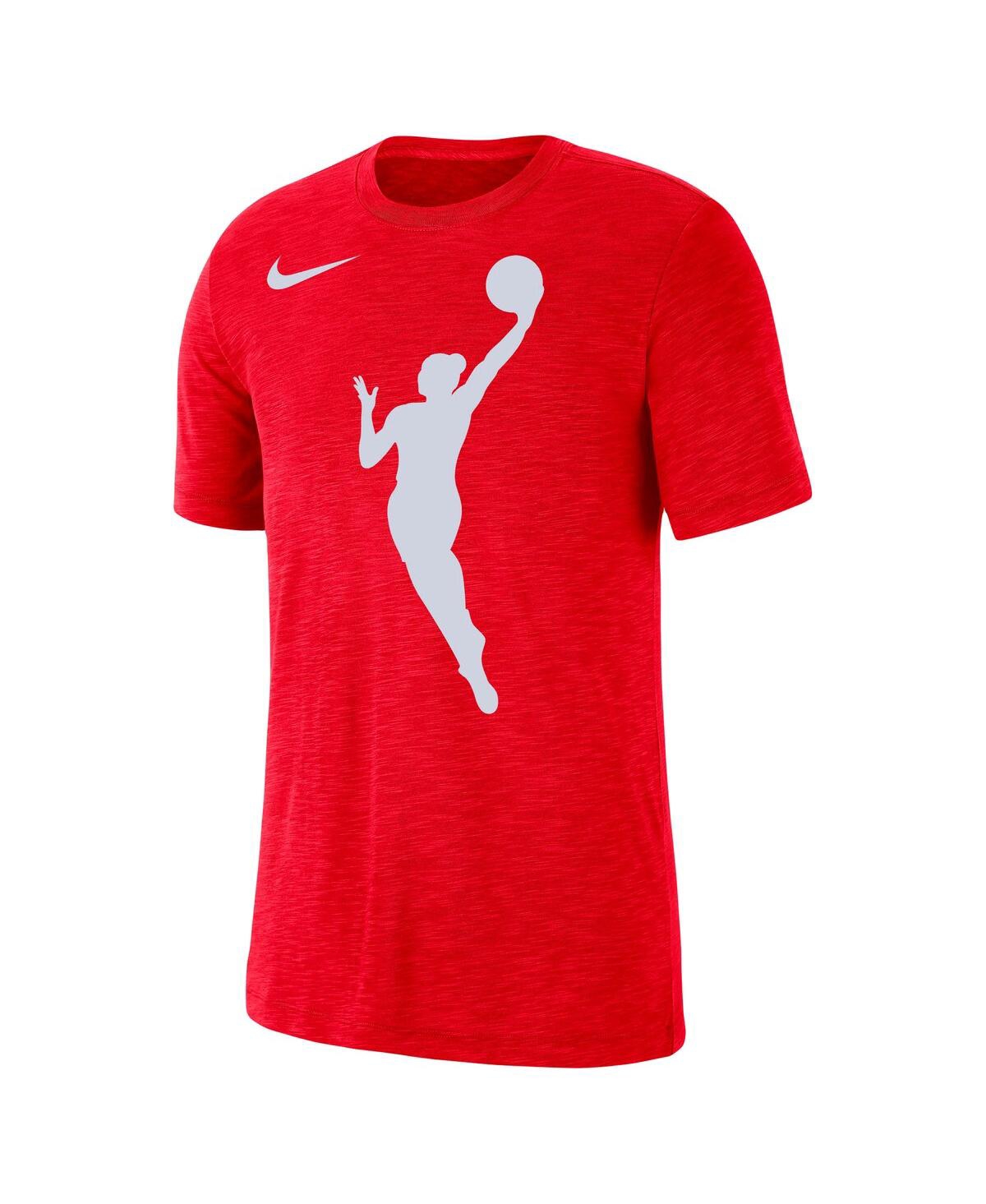 Nike Red Wnba Logowoman Team 13 Cropped Boxy T-shirt In Red
