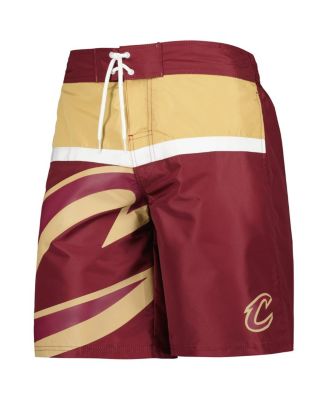 Men's Wine Cleveland Cavaliers Sea Wind Swim Trunks