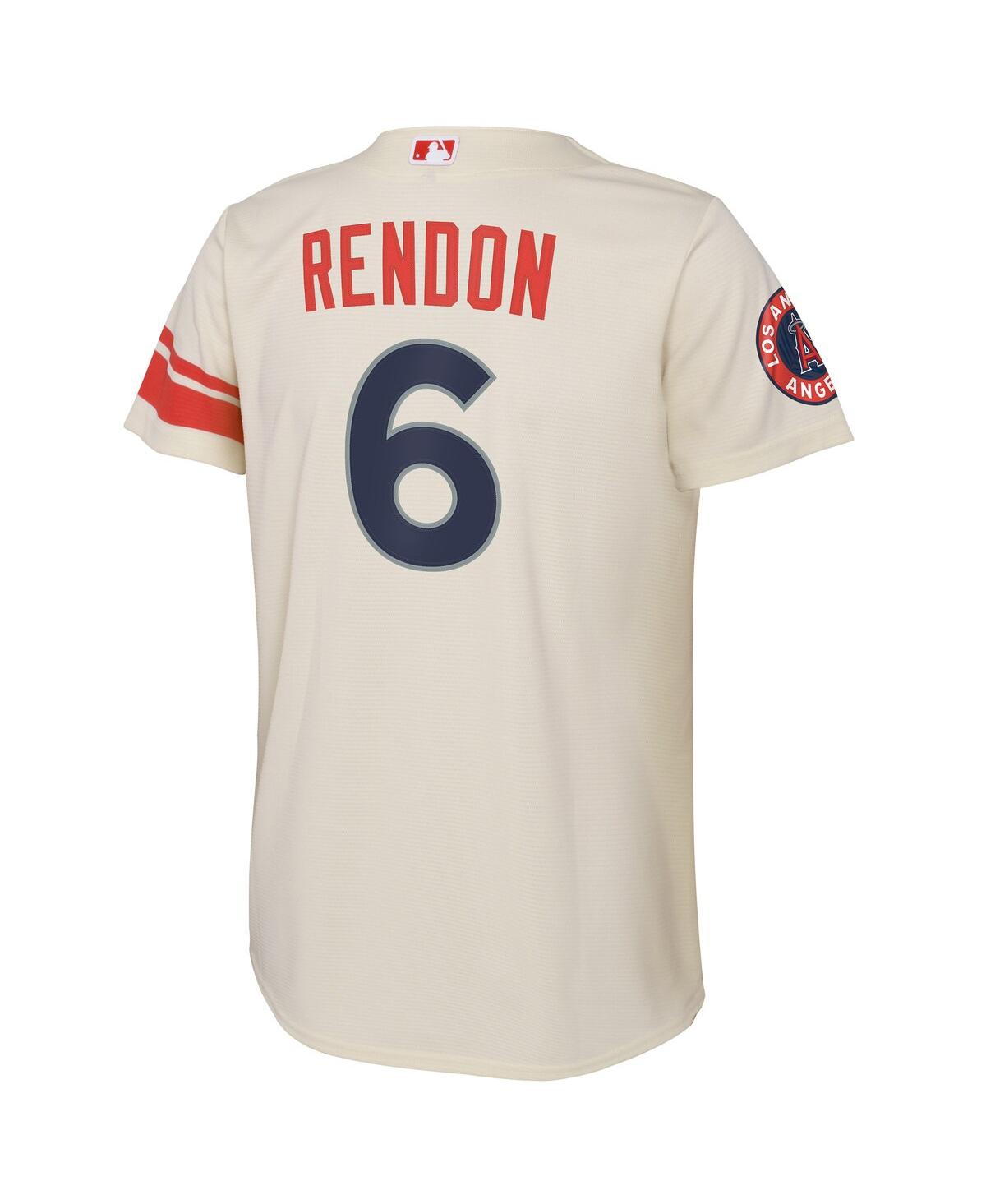 Big Boys and Girls Nike Anthony RendonLos Angeles Angels City Connect Replica Player Jersey - Cream