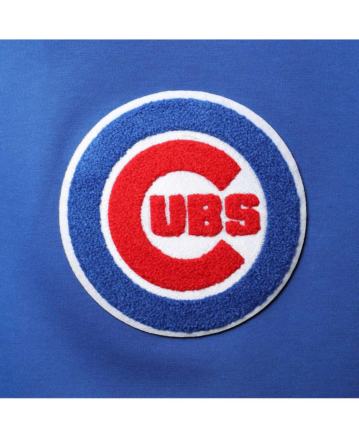 Shop Pro Standard Men's Royal Chicago Cubs  Logo Pullover Hoodie
