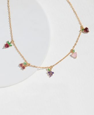 Crystal Multi-Color Fruit Basket Bracelet