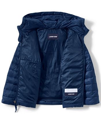 Lands end men's packable jacket top