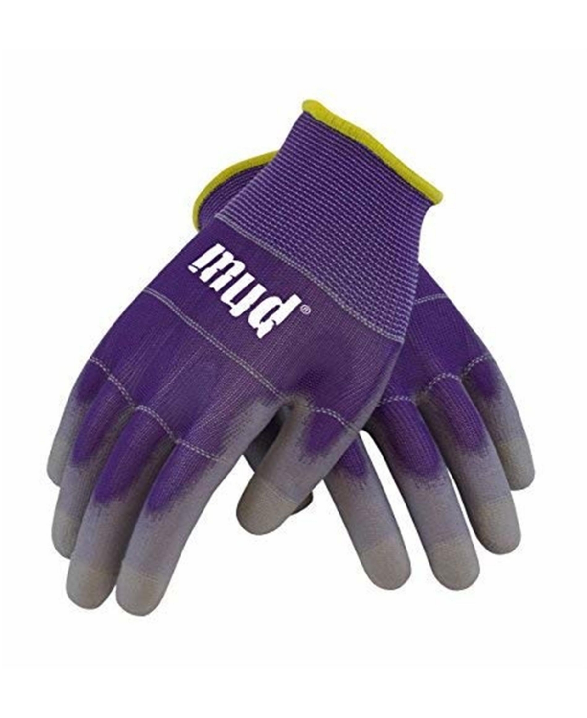 Smart Mud Garden Gloves, 028EP L , Large, Eggplant - Purple