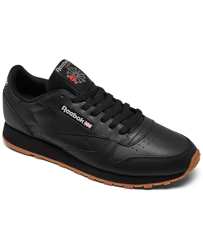 Reebok Men's Leather Casual Sneakers from Finish Line Macy's
