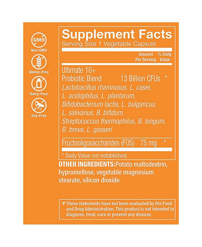 The Vitamin Shoppe Ultimate 10+ Probiotics Immune Support, Digestive