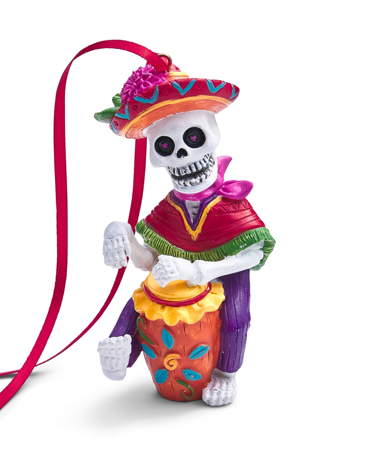 Macy's Day Of The Dead Skull Drummer Ornament, Exclusively At  In No Color