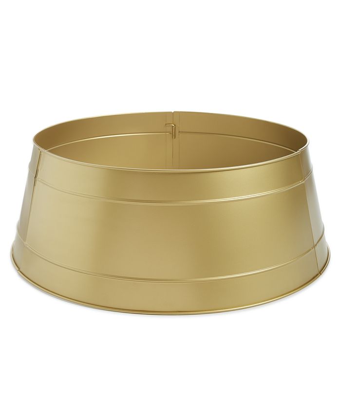 Holiday Lane Tree Skirts Gold Tree Collar, Created for Macy's Macy's